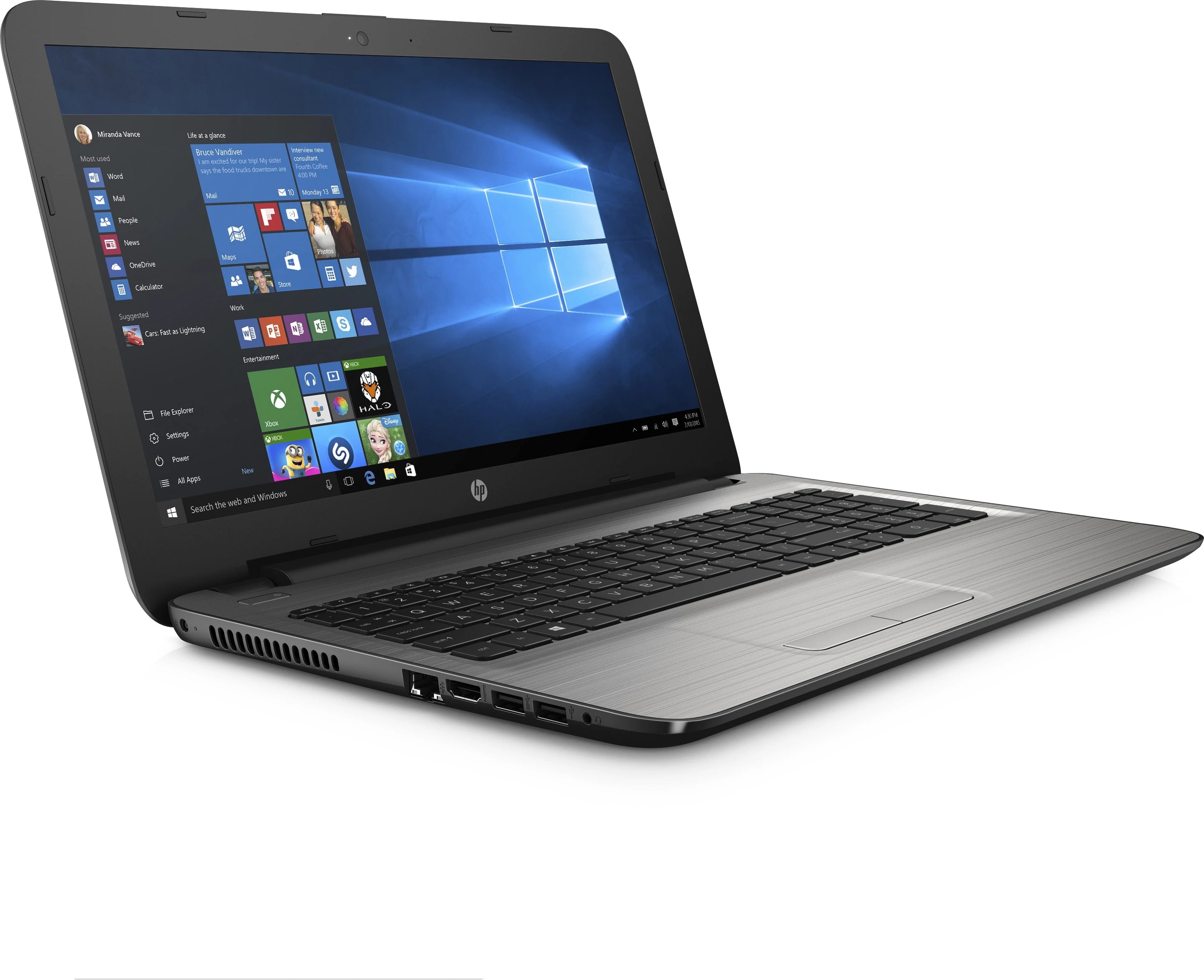 HP 15 Intel Core i5 6th Gen - (8 GB/1 TB HDD/Windows 10 Home/2 GB Graphics) 15-AY009TX Laptop (15.6 Inch, Silver)