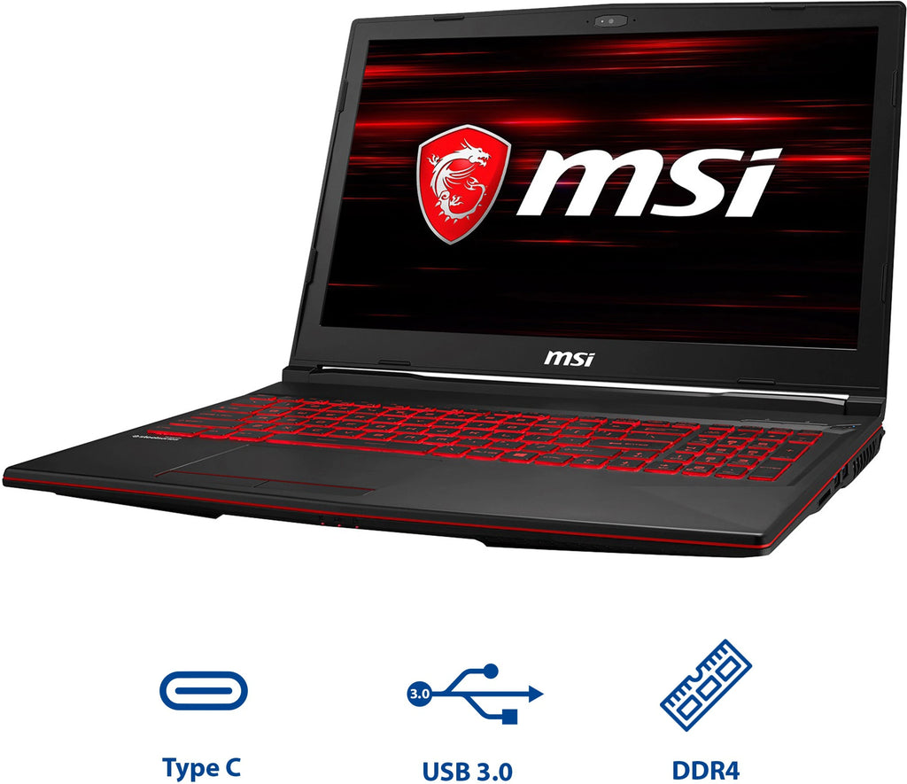 MSI GL Series Intel Core i5 8th Gen 8300H - (8 GB/1 TB HDD/Windows 10 Home/4 GB Graphics/NVIDIA GeForce GTX 1050) GL63 8RC Gaming Laptop (15.6 Inch, Black, 2.2 kg)