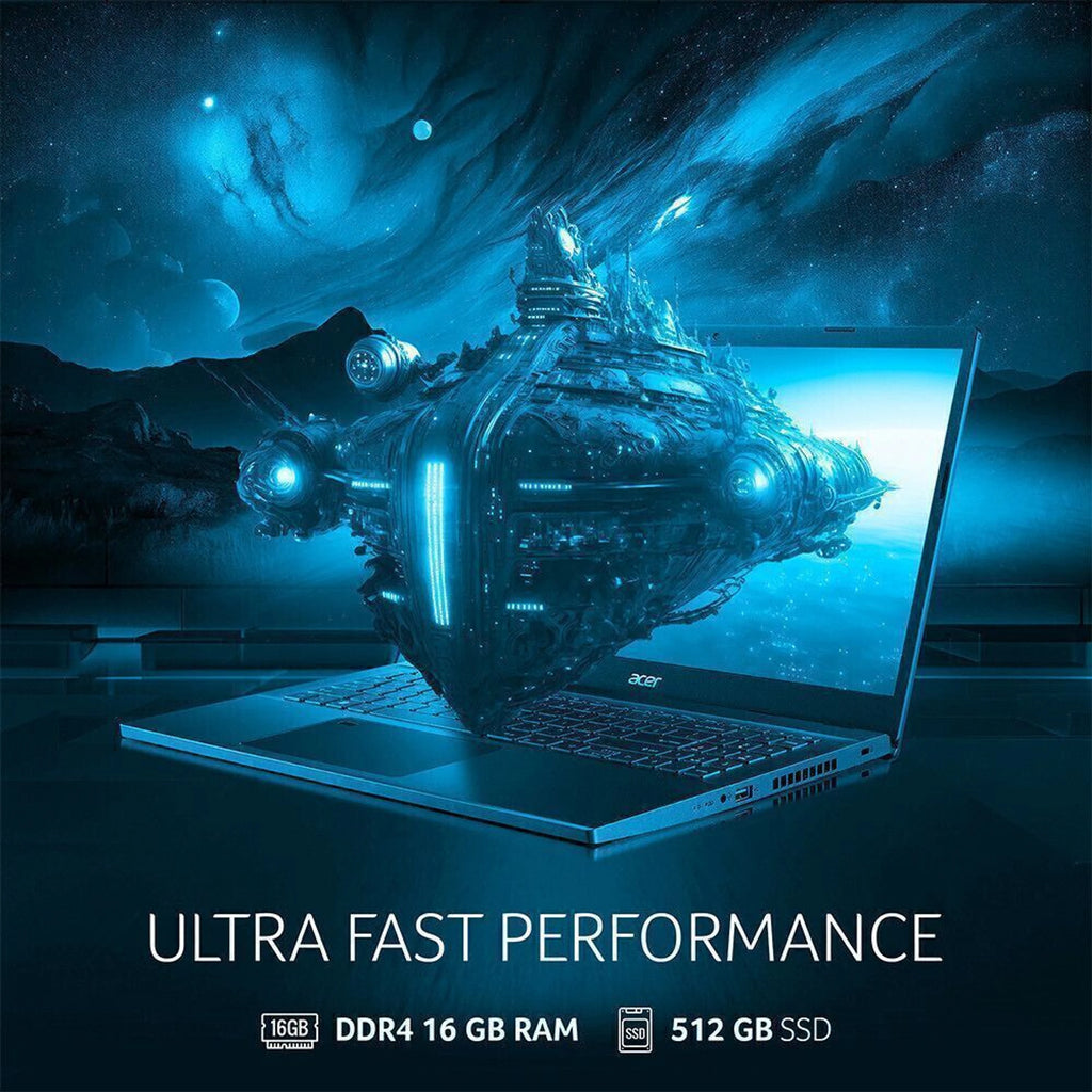 Acer Aspire 7 Intel Core i5 12th Gen 12450H - (16 GB/512 GB SSD/Windows 11 Home/4 GB Graphics/NVIDIA GeForce RTX 3050/144 Hz) A715-76G-548J Gaming Laptop (15.6 Inch, Charcoal Black, 2.1 Kg)